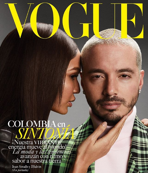 J Balvin na caa da Vogue Colombia