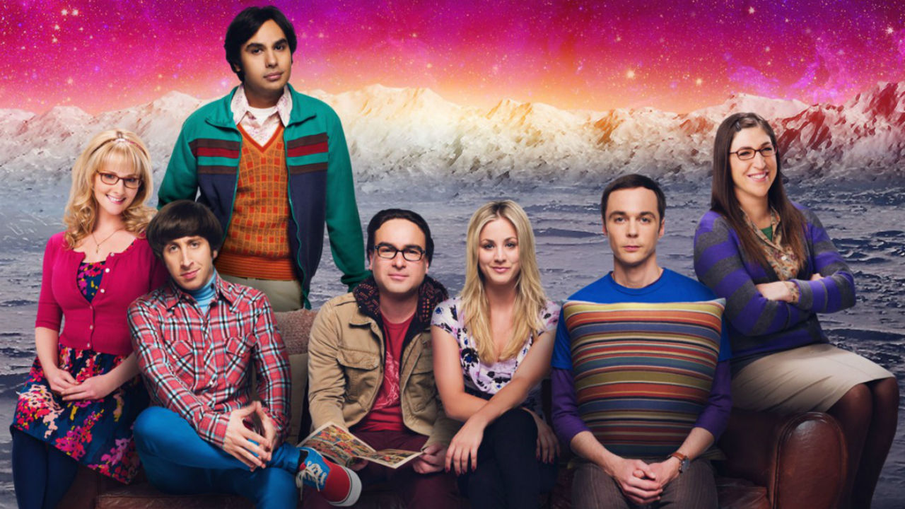 Kaley Cuoco e o elenco de The Big Bang Theory