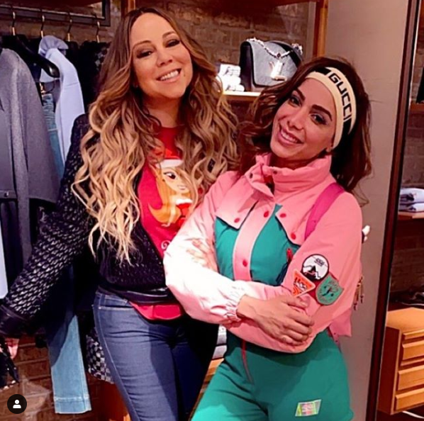 Anitta e Mariah Carey