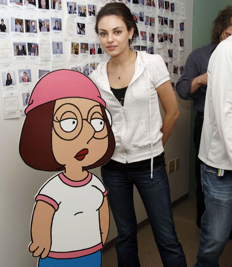 Mila Kunis é a voz de Meg Griffin em Family Guy